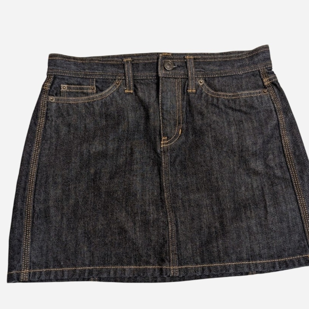 Pre-owned GAP Dark Denim Mini Skirt